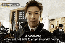 If Not Invited,They Are Not Able To Enter Anyone'S House.Bide.Gif GIF - If Not Invited They Are Not Able To Enter Anyone'S House.Bide Romeo Tan GIFs