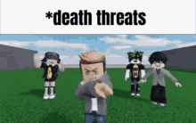 death threats meme