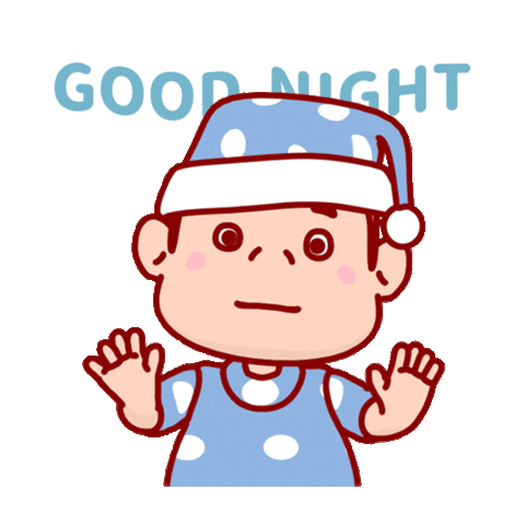 Sleepy Bedtime Sticker - Sleepy Bedtime Sleep Stickers