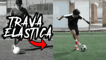 Trava Elastica Futbol GIF - Trava Elastica Futbol Entrenar GIFs