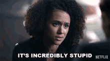 Its Incredibly Stupid Gwendoline GIF - Its Incredibly Stupid Gwendoline Army Of Thieves GIFs