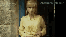 Britbox Hiding GIF - Britbox Hiding Absolutely Fabulous GIFs