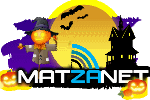 Matzanet Logo Sticker - Matzanet Logo Halloween Stickers