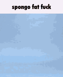 Spongo Fat GIF - Spongo Fat Fuck GIFs