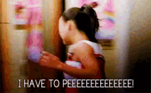 I Have To Pee! GIF - Glee Naya Rivera Santana Lopez GIFs