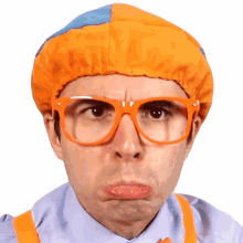 pouting blippi steve terreberry angry mad