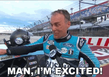 Man Im Excited Kevin Harvick GIF - Man Im Excited Kevin Harvick Nascar GIFs