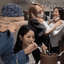 Dahyun Twice GIF - Dahyun Twice Eating Cake GIFs