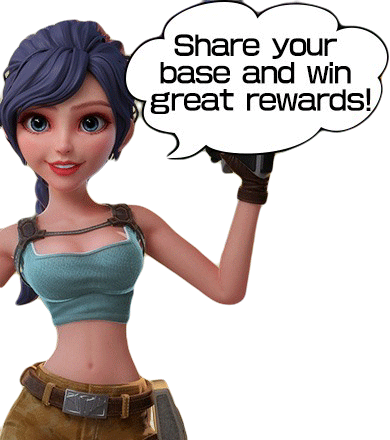 Share Your Base And Win Great Rewards Top War Battle Game Sticker - Share Your Base And Win Great Rewards Top War Battle Game Showcase Your Headquarters Stickers