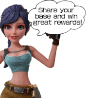 Share Your Base And Win Great Rewards Top War Battle Game Sticker - Share Your Base And Win Great Rewards Top War Battle Game Showcase Your Headquarters Stickers