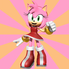 Amy Rose Sonic The Hedgehog GIF - Amy Rose Sonic The Hedgehog Sega GIFs