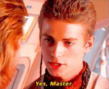 Whatever You Say GIF - Yes Master Anakin GIFs