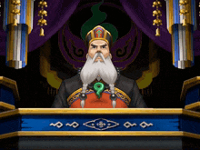 Khurainese Judge Ace Attorney GIF