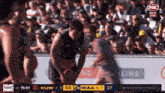 a fox broadcast of a soccer game with the scoreboard showing kuwa 8 5 waa 7 37