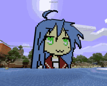 Konata Izumi Lucky Star GIF - Konata Izumi Lucky Star Minecraft GIFs