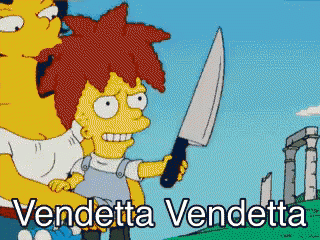 Vendetta The Simpsons GIF - Vendetta The Simpsons Revenge GIFs