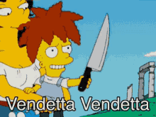 Vendetta The Simpsons GIF
