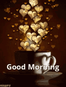 Coffee Good Morning GIF - Coffee Good Morning Hearts GIFs