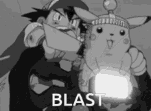black and white pokemon pikachu lightning power