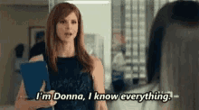 Suites Donna GIF - Suites Donna I Know Everything GIFs