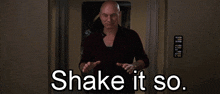 Shake It So Picard Dance GIF - Shake It So Picard Dance Star Trek Blooper GIFs