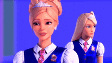 Barbie Princess Charm School Blair Willows GIF - Barbie Princess Charm School Blair Willows Sophia GIFs