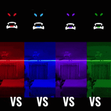 Red Vs Blue Vs Purple Vs Green Beast Mode GIF - Red Vs Blue Vs Purple Vs Green Beast Mode Roblox GIFs