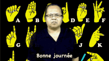 Bonne Journee Lsf Usm67 GIF - Bonne Journee Lsf Usm67 Sign Language GIFs