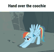 mlp hand over stretching
