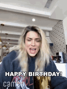Happy Birthday Arielle Vandenberg GIF - Happy Birthday Arielle Vandenberg Cameo GIFs