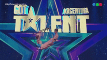 Acrobacias En El Aire Alejandra GIF - Acrobacias En El Aire Alejandra Got Talent Argentina GIFs
