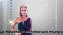 Crystal Meth Ive Been Rich Ive Been Famous GIF - Crystal Meth Ive Been Rich Ive Been Famous Kim Richards GIFs