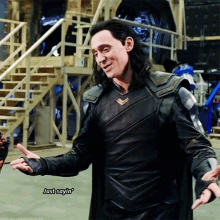 Loki Smiling GIF - Loki Smiling Just Saying GIFs