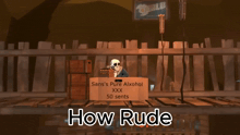 a skeleton is holding a box of sans 's pure alcohol xxx