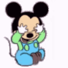 Pic A Boo Mickey Mouse GIF - Pic A Boo Mickey Mouse Baby GIFs