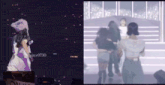 a blurred image of a group of people with the number 0730 on the bottom