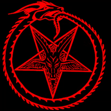 Satanic Pentagram GIF - Satanic Pentagram Changing Colors GIFs