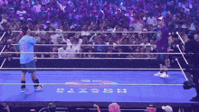 a wrestler with the number 13 on his shirt