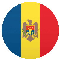 Moldova Flags Sticker - Moldova Flags Joypixels Stickers