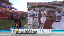 Jameson Williams Touchdown GIF - Jameson Williams Touchdown Lions GIFs