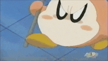 Waddle Dee Angry GIF - Waddle Dee Angry Riot GIFs