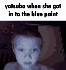 Yotsuba Koiwai GIF - Yotsuba Koiwai Chris Turns Blue GIFs