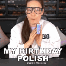 My Birthday Polish Cristine Raquel Rotenberg GIF - My Birthday Polish Cristine Raquel Rotenberg Simply Nailogical GIFs