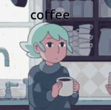 Coffee Cas GIF - Coffee Cas Bee And Puppycat GIFs