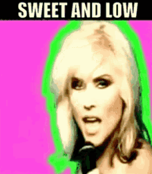 Deborah Harry Sweet And Low GIF - Deborah Harry Sweet And Low Blondie GIFs