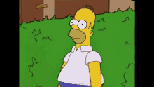 Homer Bushes Fast GIF - Homer Bushes Fast GIFs
