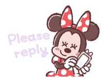 mim esqueceram de minnie mouse please reply cute minnie wink