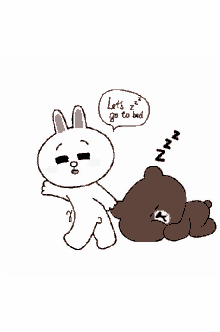 Cony And Brown Sweet GIF