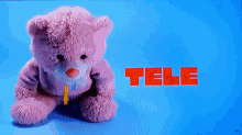 kotz tele5 frothing at the mouth teddy bear