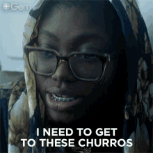 I Need To Get To These Churros Next Stop GIF